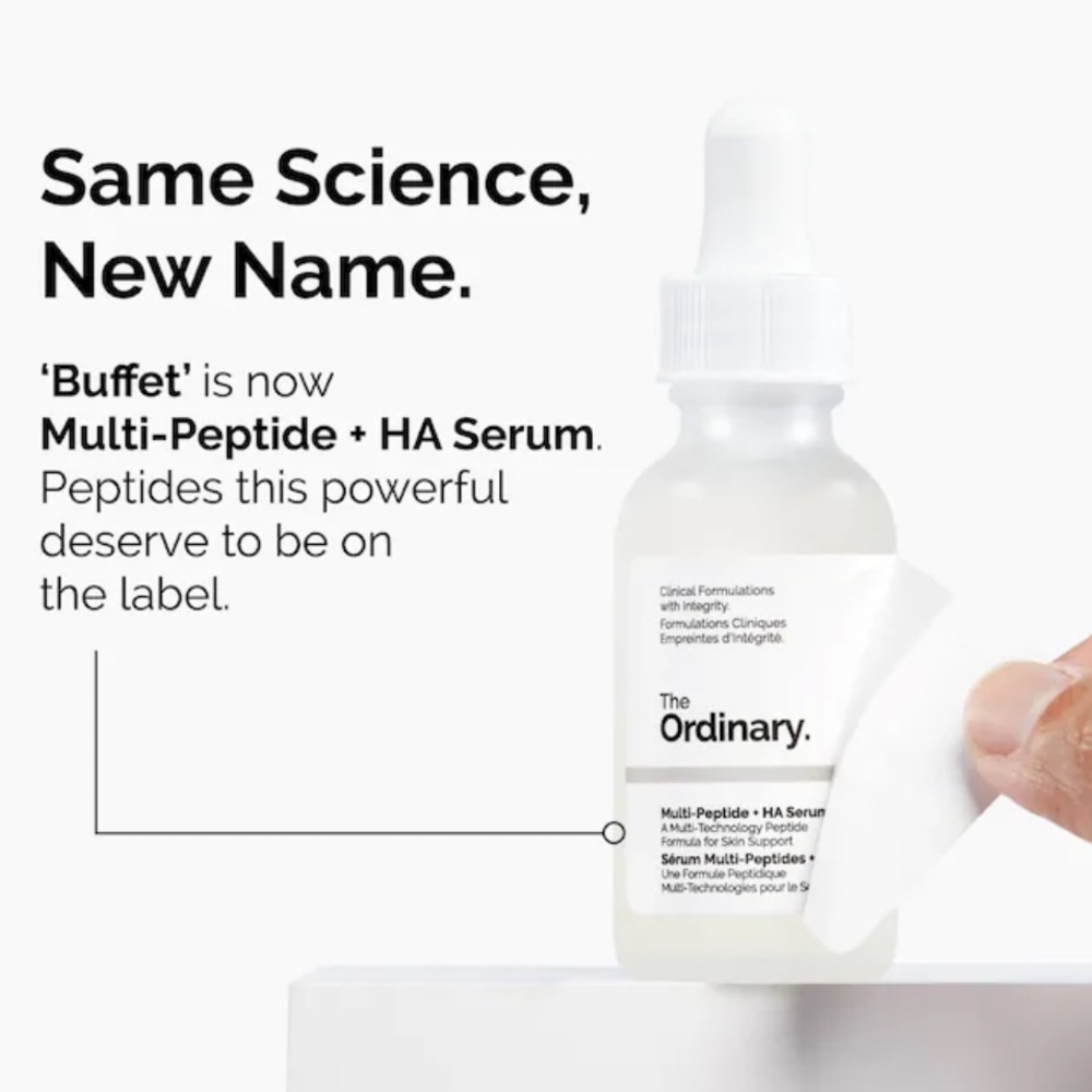 NEW The Ordinary Multi-Peptide + HA Serum